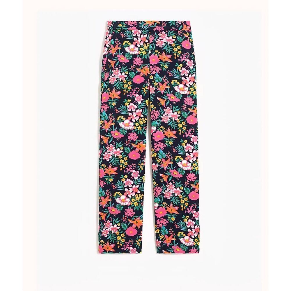 J.Crew Wide-Leg Cropped Jamie Elastic Waist Pants 0/26